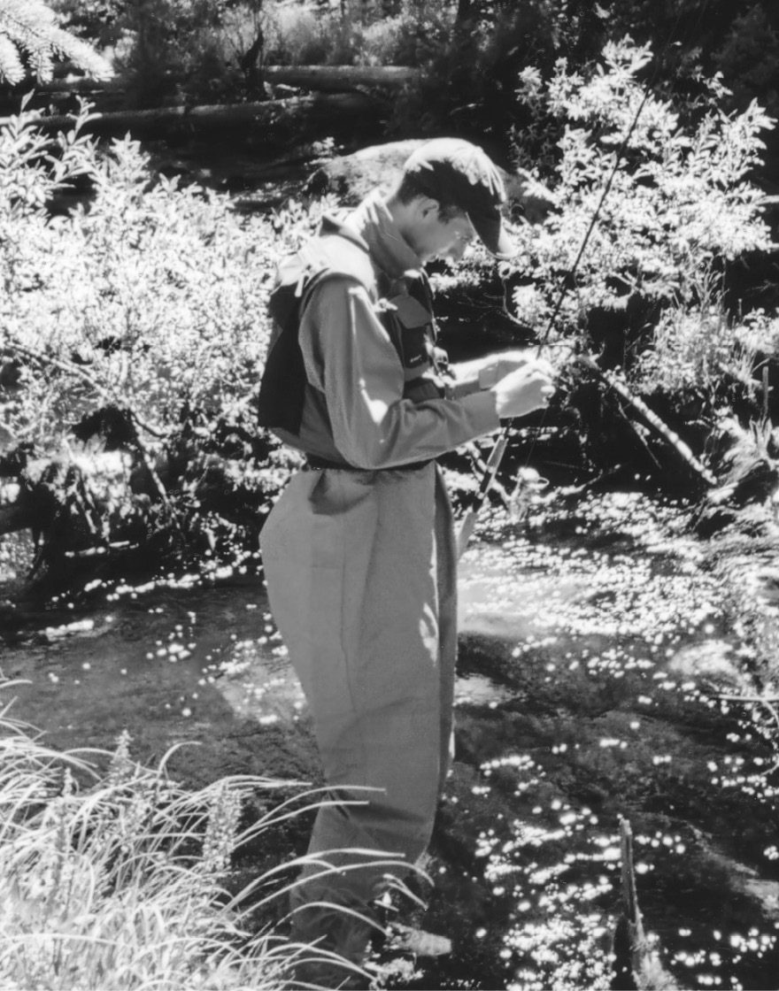 Waders in a small hop-across creek