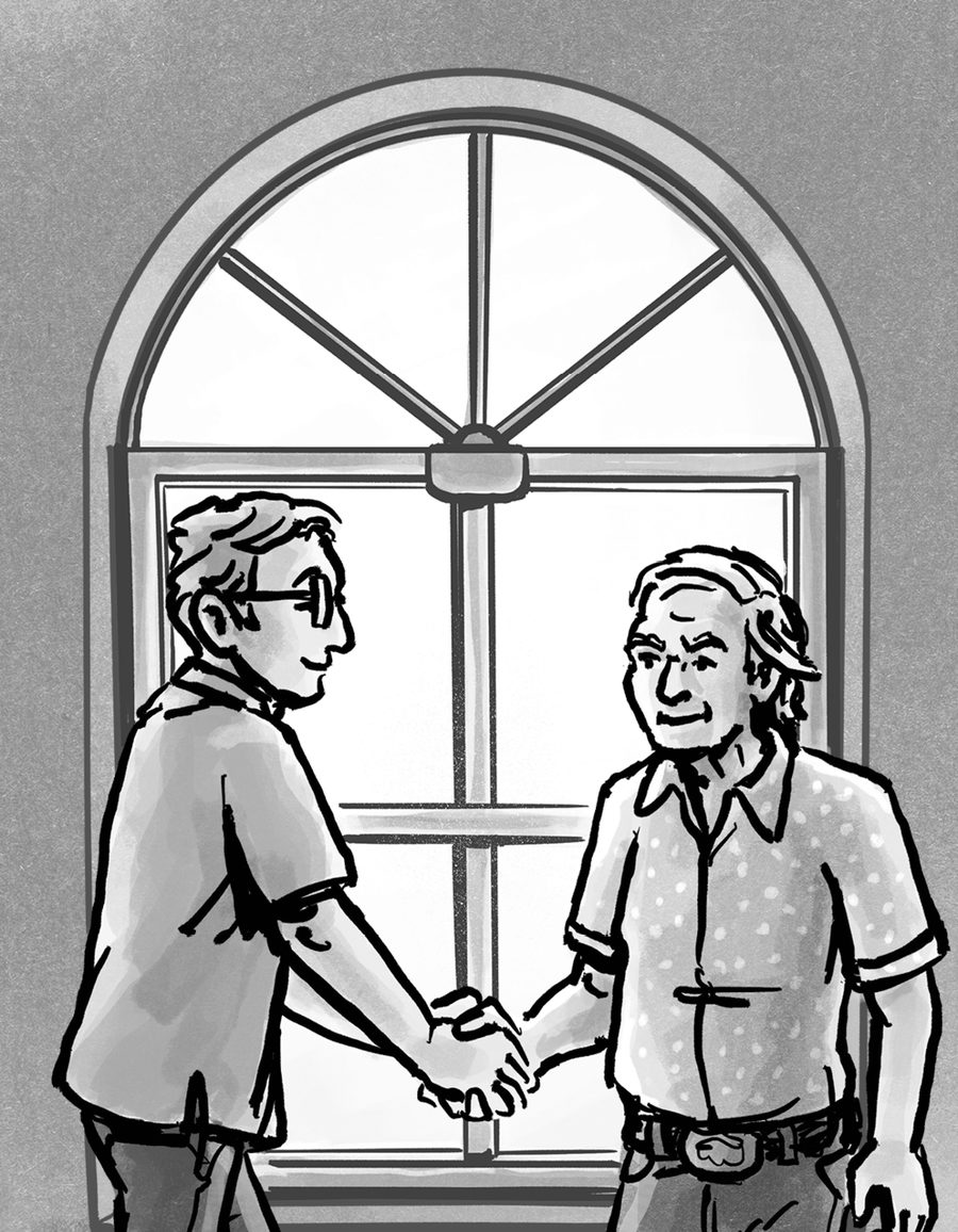 I expected a polite nod, maybe a quick word of encouragement before he continued on his way. What I didn’t expect was his reply: “You look like someone who might be looking in all the right places. Why don’t you sit down with me for a bit and tell me about it?”