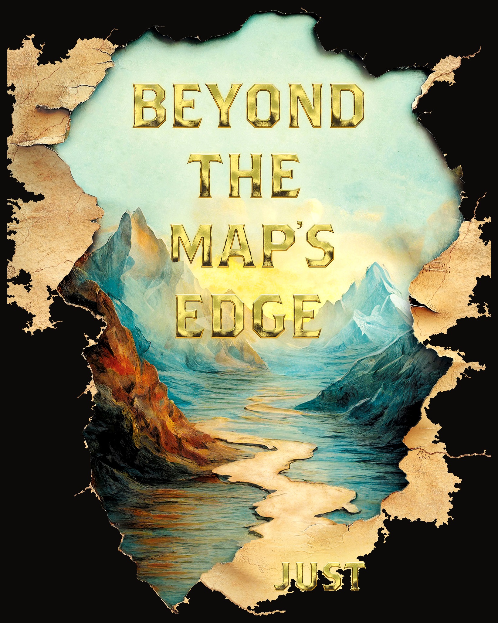 The tear, pulled out of the map