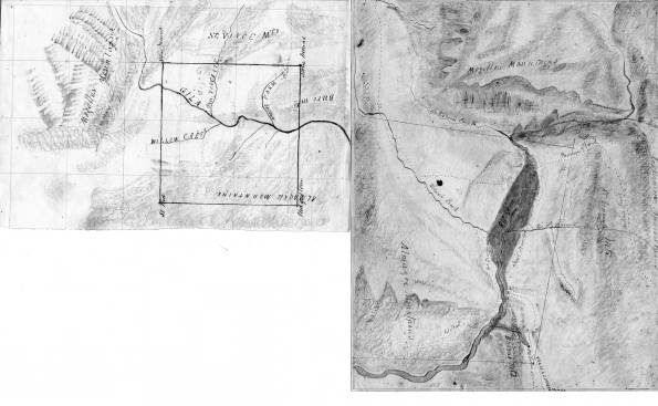 Steck Apache Agency two-panel — unconfirmed analog, not his shop map
